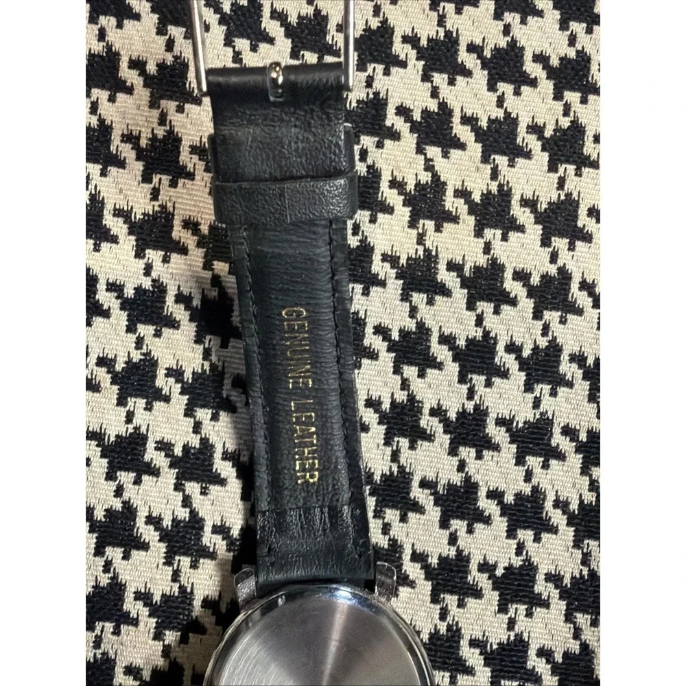 Vintage VP Artwatch Picasso Art Watch Japan Quartz Leather Band Untested